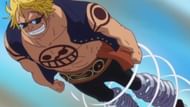 Bane Bane no Mi eaten by Bellamy (Image via Studio Toei Animation)